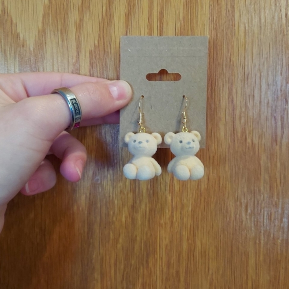 Bear earrings